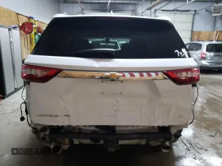 2021 Chevrolet Traverse LT Cloth with VIN 1GNEVGKW4MJ264945, listed as a Copart auction lot 61540324 with 35,741 mi miles and Salvage Title. Bid and sale history available at carsss.com. Image 6.