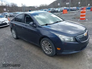 2014 Chevrolet Cruze ECO with VIN 1G1PH5SB6E7117687, listed as a IAAI auction lot 41716074 with 135,355 mi miles. Bid and sale history available at carsss.com. Image 1.
