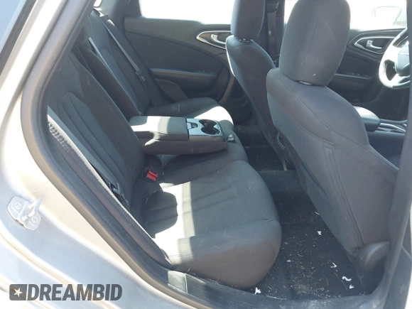2015 Chrysler 200 Limited with VIN 1C3CCCAB7FN728548, listed as a IAAI auction lot 42069446 with 154,802 mi miles. Bid and sale history available at carsss.com. Image 8.