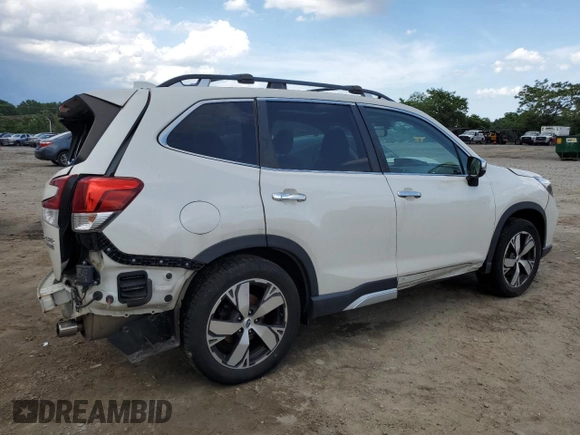 2019 Subaru Forester Touring with VIN JF2SKAWC7KH498438, listed as a Copart auction lot 61210595 with 65,754 mi miles and Salvage title. Bid and sale history available at DreamBid. Image 3.