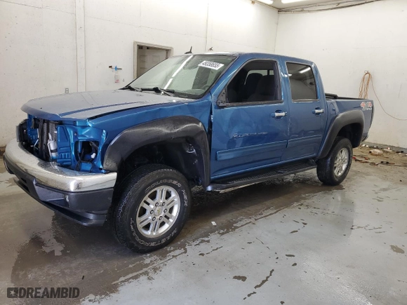 2011 Chevrolet Colorado LT w/1LT with VIN 1GCHTCFE9B8103128, listed as a Copart auction lot 49358655 with 88,345 mi miles and Salvage Title. Bid and sale history available at carsss.com. Image 1.