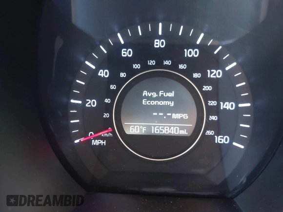2015 Kia Optima LX with VIN KNAGM4A78F5592763, listed as a IAAI auction lot 41798622 with 165,840 mi miles and . Bid and sale history available at DreamBid. Image 7.