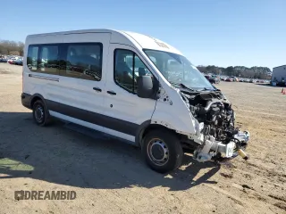 2018 Ford Transit Passenger XL z VIN 1FBZX2CM5JKB30542, wystawiony jako Copart lot #48534655 z przebiegiem 97 952 mil mil oraz Tytuł czysty. Historia ofert i sprzedaży dostępna na DreamBid. Obrazek 4.