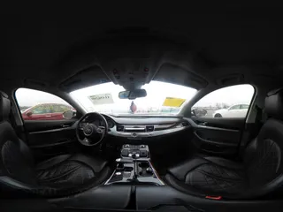 2015 Audi S8 with VIN WAUK2AFD5FN027013, listed as a IAAI auction lot 41456289 with 77,877 mi miles. Bid and sale history available at carsss.com. Image 18.