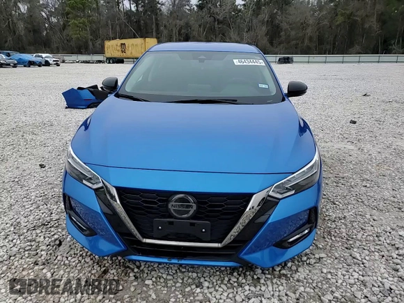 2021 Nissan Sentra SR with VIN 3N1AB8DV6MY256788, listed as a Copart auction lot 46434445 with 57,092 mi miles and Salvage Title. Bid and sale history available at carsss.com. Image 14.
