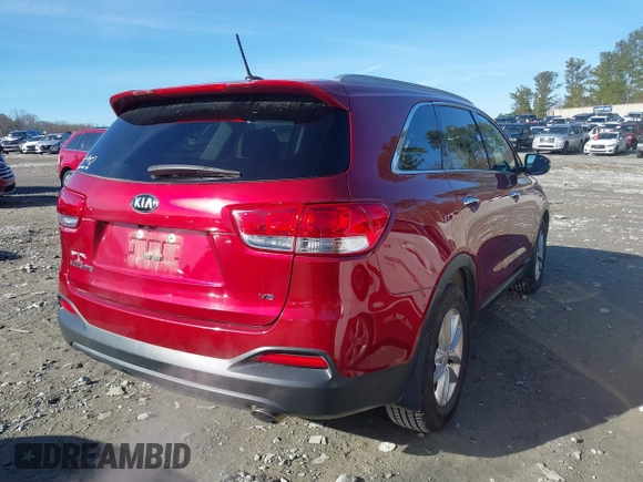 2018 Kia Sorento LX V6 with VIN 5XYPGDA50JG423071, listed as a IAAI auction lot 41275965 with 87,264 mi miles. Bid and sale history available at carsss.com. Image 4.