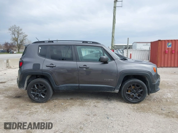 2017 Jeep Renegade Latitude with VIN ZACCJBBB0HPE88196, listed as a IAAI auction lot 42076789 with 127,008 mi miles. Bid and sale history available at carsss.com. Image 13.