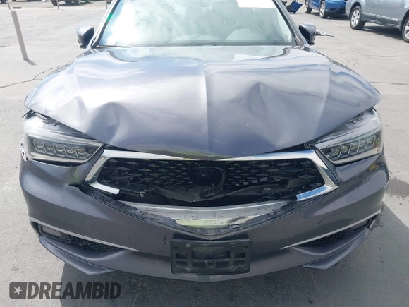 2020 Acura TLX Advance with VIN 19UUB3F8XLA002011, listed as a IAAI auction lot 42687511 with 85,540 mi miles and . Bid and sale history available at DreamBid. Image 6.