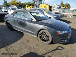 2013 Audi S5 Premium Plus with VIN WAUCGAFH9DN017848, listed as a Copart auction lot 73433534 with 102,378 mi miles and Salvage Title. Bid and sale history available at carsss.com. Image 4.