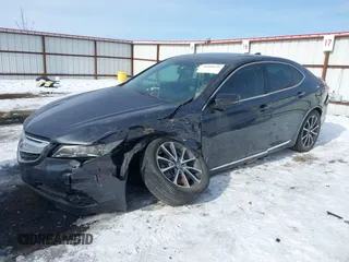 2016 Acura TLX V6 with VIN 19UUB2F31GA003973, listed as a IAAI auction lot 41560121 with 1 mi miles. Bid and sale history available at carsss.com. Image 22.