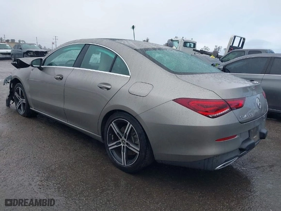 2020 Mercedes-Benz CLA with VIN WDD5J4GB6LN077972, listed as a IAAI auction lot 41529670 with 90,356 mi miles. Bid and sale history available at carsss.com. Image 3.