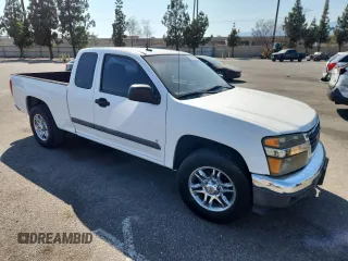 2008 GMC Canyon SLE1 with VIN 1GTCS19E088109552, listed as a Copart auction lot 65279225 with 191,816 mi miles and Salvage title. Bid and sale history available at DreamBid. Image 4.