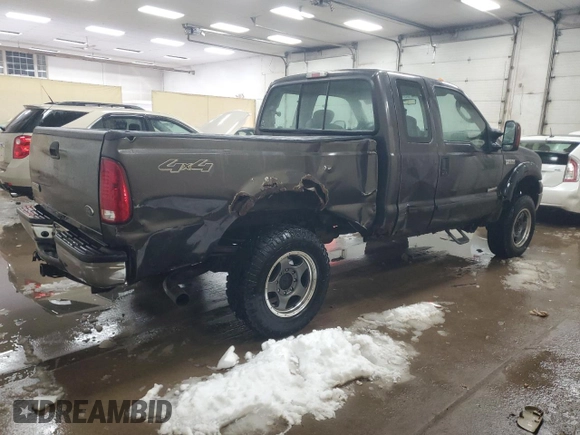 2007 Ford F-250 XL with VIN 1FTSX21P27EA16502, listed as a Copart auction lot 45509185 with 133,681 mi miles and Clean Title. Bid and sale history available at DreamBid. Image 3.