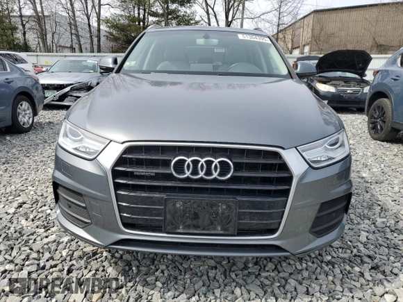 2016 Audi Q3 Premium Plus with VIN WA1EFCFS3GR003165, listed as a Copart auction lot 51304395 with 105,127 mi miles and Salvage Title. Bid and sale history available at carsss.com. Image 5.