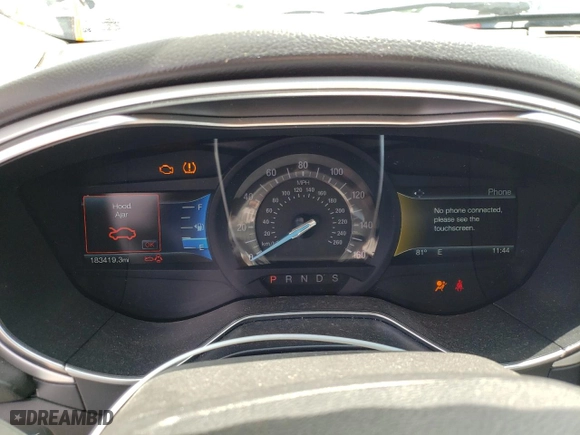 2015 Ford Fusion SE with VIN 1FA6P0HD5F5117250, listed as a Copart auction lot 74183754 with 183,419 mi miles and Salvage Title. Bid and sale history available at carsss.com. Image 9.