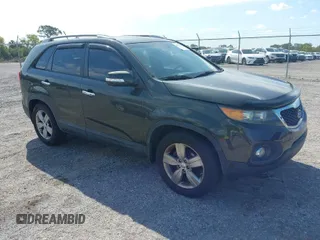 2012 Kia Sorento EX with VIN 5XYKU4A66CG254303, listed as a IAAI auction lot 41905974 with 135,934 mi miles. Bid and sale history available at carsss.com. Image 1.
