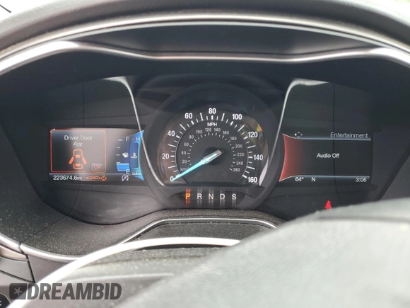 2017 Ford Fusion SE with VIN 3FA6P0HD6HR298083, listed as a Copart auction lot 56248905 with 223,674 mi miles and Salvage title. Bid and sale history available at DreamBid. Image 9.