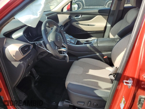 2023 Hyundai Santa Fe SEL with VIN 5NMS24AJ7PH553367, listed as a Copart auction lot 74638794 with 20,001 mi miles and Salvage Title. Bid and sale history available at carsss.com. Image 7.