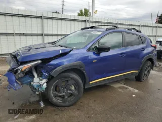 2024 Subaru Crosstrek Special Sports с VIN 4S4GUHF65R3720088, выставлен на аукционе Copart как лот 55850455 с пробегом 18 843 миль миль и Списание • Salvage title. История ставок и продаж доступна на DreamBid. Изображение 1.