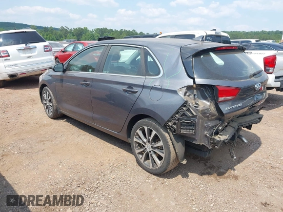 2018 Hyundai Elantra with VIN KMHH35LE7JU038331, listed as a IAAI auction lot 42412353 with 39,283 mi miles and . Bid and sale history available at DreamBid. Image 3.
