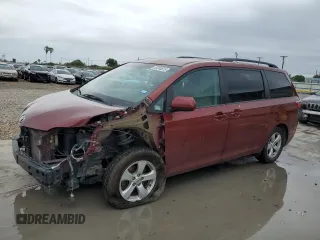 2015 Toyota Sienna LE AAS with VIN 5TDKK3DC3FS680622, listed as a Copart auction lot 56340815 with 107,176 mi miles and Salvage title. Bid and sale history available at DreamBid. Image 1.