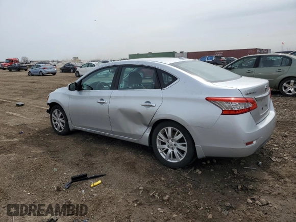 2015 Nissan Sentra SL with VIN 3N1AB7AP6FY220750, listed as a Copart auction lot 51371865 with 104,821 mi miles and Salvage Title. Bid and sale history available at DreamBid. Image 2.