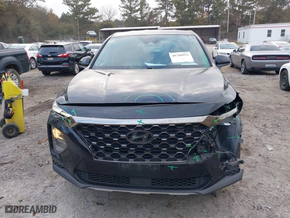 2019 Hyundai Santa Fe SE with VIN 5NMS23AD3KH064655, listed as a IAAI auction lot 40780952 with 116,400 mi miles. Bid and sale history available at carsss.com. Image 12.