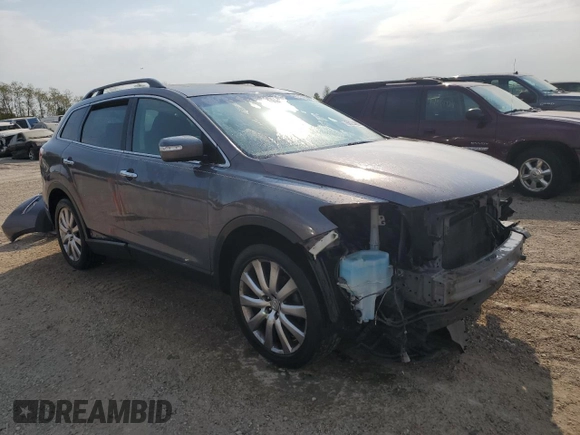 2007 Mazda CX-9 Touring with VIN JM3TB38Y370112831, listed as a Copart auction lot 76023284 with 215,914 mi miles and Salvage Title. Bid and sale history available at carsss.com. Image 4.