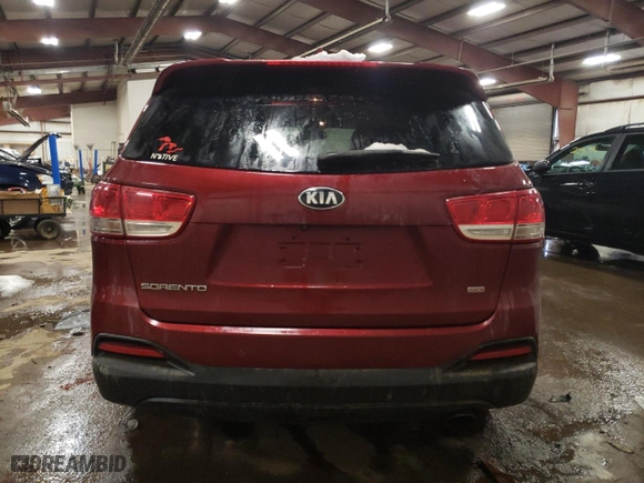 2017 Kia Sorento L with VIN 5XYPG4A35HG206270, listed as a Copart auction lot 89352395 with 152,026 mi miles and Clean Title. Bid and sale history available at carsss.com. Image 6.