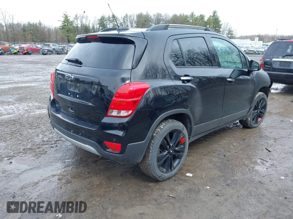 2019 Chevrolet Trax LT with VIN 3GNCJPSB3KL361253, listed as a IAAI auction lot 41946860 with 96,170 mi miles. Bid and sale history available at carsss.com. Image 4.
