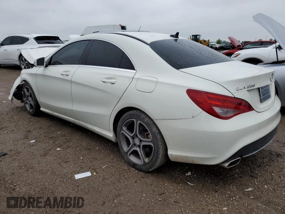 2014 Mercedes-Benz CLA 250 с VIN WDDSJ4EB3EN114338, выставлен на аукционе Copart как лот 57412645 с пробегом 116 724 миль миль и Списание • Salvage title. История ставок и продаж доступна на DreamBid. Изображение 2.