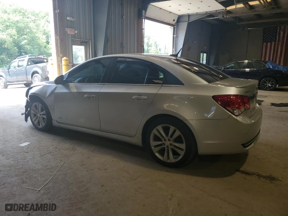 2012 Chevrolet Cruze LT w/1LT with VIN 1G1PF5SC4C7215130, listed as a Copart auction lot 60467484 with 99,287 mi miles and Salvage Title. Bid and sale history available at carsss.com. Image 2.