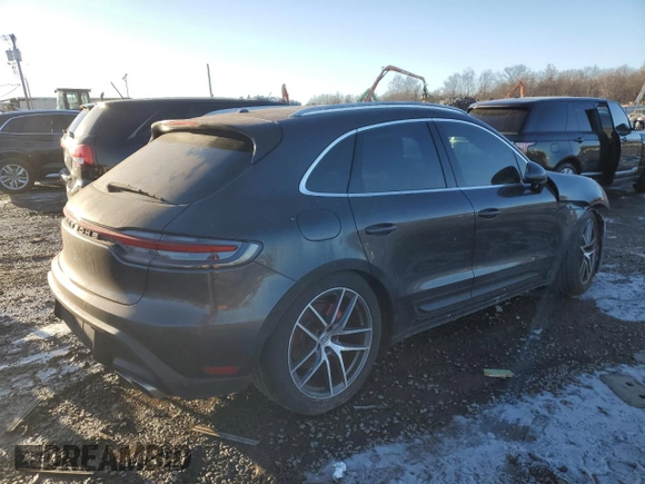 2022 Porsche Macan S z VIN WP1AG2A57NLB20467, wystawiony jako Copart lot #42649085 z przebiegiem Nie podano mil oraz Czysty tytuł • Clean title. Historia ofert i sprzedaży dostępna na DreamBid. Obrazek 3.