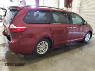 2017 Toyota Sienna XLE Auto Access Seat с VIN 5TDYZ3DC0HS849195, выставлен на аукционе Copart как лот 57524145 с пробегом 78 979 миль миль и Списание • Salvage title. История ставок и продаж доступна на DreamBid. Изображение 3.