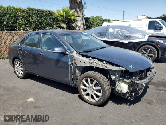 2006 Acura TSX Navi with VIN JH4CL96916C016258, listed as a Copart auction lot 58802155 with 207,697 mi miles and Salvage title. Bid and sale history available at DreamBid. Image 4.