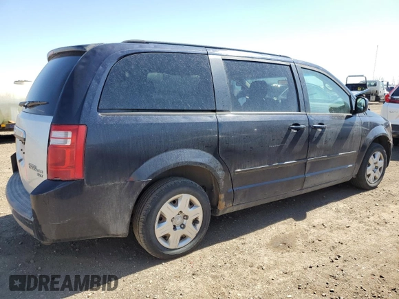 2010 Dodge Grand Caravan SE with VIN 2D4RN4DE7AR187172, listed as a Copart auction lot 55253025 with 360,076 mi miles and Salvage Title. Bid and sale history available at DreamBid. Image 3.