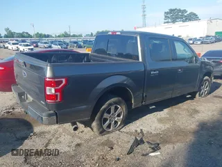 2018 Ford F-150 XL with VIN 1FTEW1CP3JFE01625, listed as a IAAI auction lot 42113794 with 48,197 mi miles and . Bid and sale history available at DreamBid. Image 4.