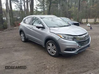 2019 Honda HR-V EX with VIN 3CZRU5H51KM723262, listed as a IAAI auction lot 41912571 with 41,598 mi miles. Bid and sale history available at carsss.com. Image 1.
