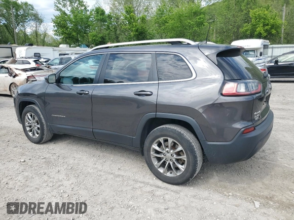 2019 Jeep Cherokee Altitude with VIN 1C4PJMLB0KD192192, listed as a Copart auction lot 55440485 with 132,164 mi miles and Salvage title. Bid and sale history available at DreamBid. Image 2.