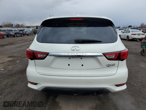 2017 Infiniti QX60 with VIN 5N1DL0MM5HC554193, listed as a Copart auction lot 49882295 with 137,974 mi miles and Clean Title. Bid and sale history available at DreamBid. Image 6.