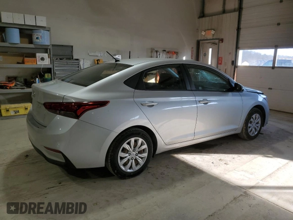 2019 Hyundai Accent SE with VIN 3KPC24A38KE077538, listed as a Copart auction lot 46093475 with 67,699 mi miles and Salvage Title. Bid and sale history available at carsss.com. Image 3.