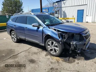 2021 Subaru Outback Touring with VIN 4S4BTAPC5M3215461, listed as a Copart auction lot 53080715 with 91,766 mi miles and Salvage title. Bid and sale history available at DreamBid. Image 4.
