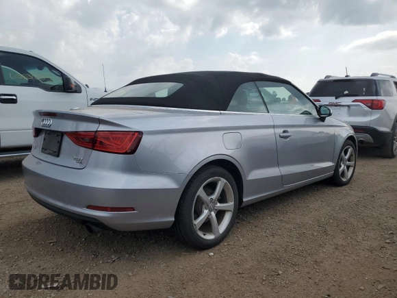 2015 Audi A3 with VIN WAU7FLFF1F1032028, listed as a Copart auction lot 66086475 with 108,326 mi miles and Clean title. Bid and sale history available at DreamBid. Image 3.