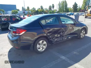 2013 Honda Civic LX с VIN 19XFB2F55DE247997, выставлен на аукционе IAAI как лот 40203529 с пробегом 132 703 миль миль и . История ставок и продаж доступна на DreamBid. Изображение 4.