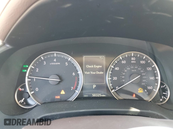 2017 Lexus RX 350 with VIN 2T2ZZMCA6HC035521, listed as a Copart auction lot 54652395 with 50,325 mi miles and Salvage Title. Bid and sale history available at DreamBid. Image 9.
