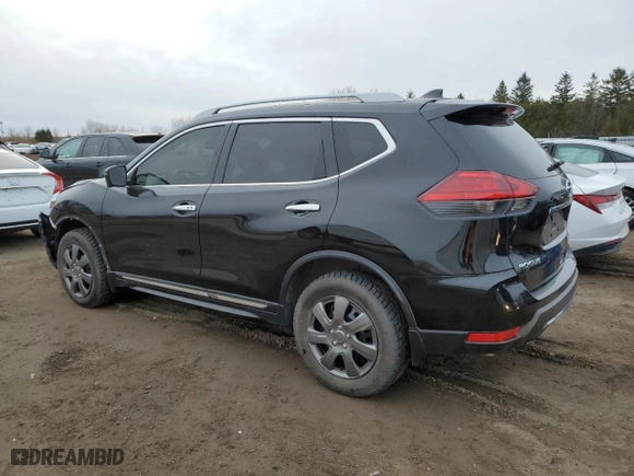 2017 Nissan Rogue SL with VIN 5N1AT2MV0HC869636, listed as a Copart auction lot 49747685 with 205,289 mi miles and Salvage Title. Bid and sale history available at carsss.com. Image 2.