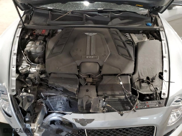 2019 Bentley Bentayga V8 with VIN SJAAM2ZV9KC026702, listed as a Copart auction lot 47513515 with 44779 miles and Salvage Title. Bid and sale history available at carsss.com. Image 12.