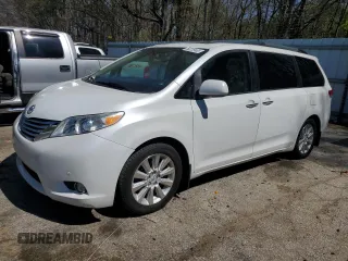 2011 Toyota Sienna XLE AAS with VIN 5TDYK3DC1BS013892, listed as a Copart auction lot 50239495 with 162,184 mi miles and Salvage Title. Bid and sale history available at DreamBid. Image 1.