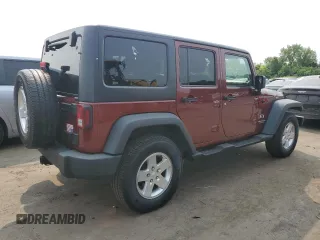 2007 Jeep Wrangler Unlimited X z VIN 1J4GA391X7L169728, wystawiony jako Copart lot #59484265 z przebiegiem 165 674 mil mil oraz Szkoda całkowita • Salvage title. Historia ofert i sprzedaży dostępna na DreamBid. Obrazek 3.