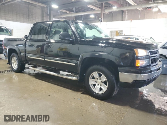 2006 Chevrolet Silverado 1500 LT1 with VIN 2GCEK13Z761340677, listed as a Copart auction lot 54457405 with 276,902 mi miles and Clean Title. Bid and sale history available at carsss.com. Image 4.